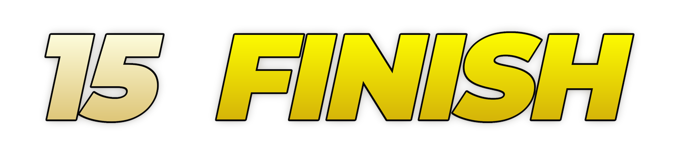 15 finish
